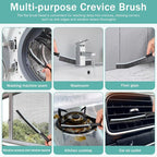 Crevice Cleaning Brush，Hard-Bristled Grout Brush，2026 New Multifunctional Gap Cleaning Brush Tool，Dead Corners Brushes for Bathroom Kitchen Tiles Window Door Slots，5pcs