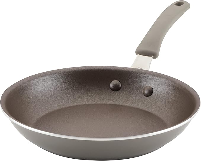 Rachael Ray Cook + Create Nonstick Frying Pan/Skillet, 10 Inch, Gray