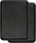 Wildone Baking Sheet Pan Set, Honeycomb Embossed Nonstick Baking Sheet 15x10 In, Thicker Carbon Steel Cookie Sheet, Even Heating Jelly Roll Pan, Black, 2 Pack