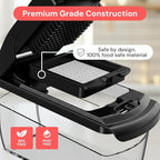Fullstar The Original Pro Chopper - Vegetable Chopper and Dicer, Food Chopper with Container, Fruit Cutter, Kitchen Gadgets & Gifts, Home Essentials (2 in 1, Black)