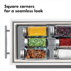 OXO Good Grips Kitchen, Compact Spice Drawer Organizer, White