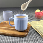 13 oz Plastic Coffee Mugs set of 6 - Unbreakable Coffee Mug, BPA Free Microwave & Dishwasher Safe - Reusable Thick Wall Drinking Cups for Indoor and Outdoor (Assorted Color)