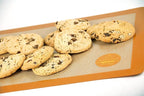 Mrs. Anderson's Baking Non-Stick Silicone Baking Mat - Reusable Oven Liner & Pastry Mat - For Breads, Cookies, Roasting & More - Baker’s Essentials - Heat-Resistant to 480°F - Half-Size Baking Mat