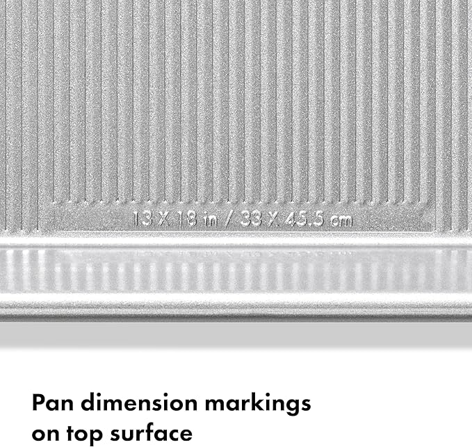 OXO Good Grips Non-Stick Pro Clear Coated Metal Bakeware Half Sheet Pan, Baking Sheet