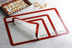 New Star Foodservice 36657 Commercial Grade Silicone Baking Mat Non Stick Pan Liner, 14 x 20 inch (Two-Thirds Size)