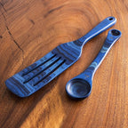 Totally Bamboo Baltique Malta Collection 2 Piece Cooking Utensil Set, Spurtle & Measuring Spoon