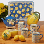 Certified International Lemonade 128 oz. Serving/Pasta Bowl 13" x 3"