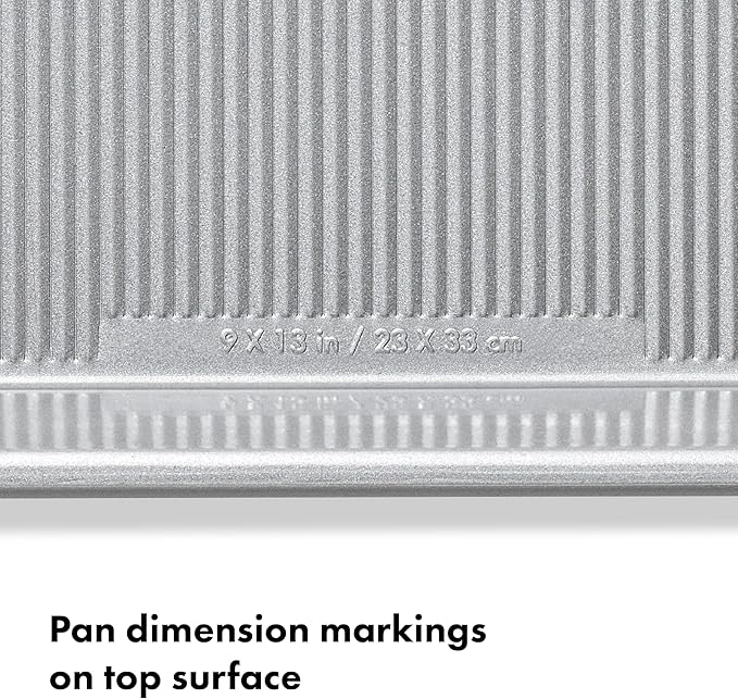 OXO Good Grips Non-Stick Pro Clear Coated Metal Bakeware Quarter Sheet Pan, Baking Sheet