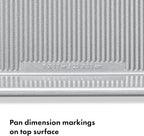 OXO Good Grips Non-Stick Pro Clear Coated Metal Bakeware Quarter Sheet Pan, Baking Sheet