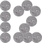 Stainless Steel Scrubber Scrubbing Scouring Pad Sponges Clean Pot Pan and Steel Wool for Kitchen Bathroom