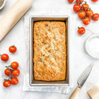 USA Pan Bakeware Aluminized Steel Loaf Pan, 5"D x 10"W x 3"H, 1.5 Pound