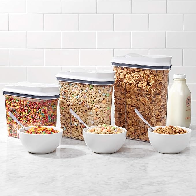 OXO Good Grips Airtight POP Large Cereal Dispenser (4.5 Qt),(Pack of 8)