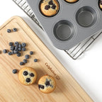 Calphalon Titan Steel Core PFA Free Nonstick 12 Cup Cupcake Muffin Pan