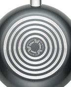 T-fal Initiatives Nonstick Cookware Set 18 Piece, Oven Broiler Safe 350F, Kitchen Cooking Set w/Fry Pans, Saucepans, Stockpots, Skillet, Spoons, Lids Pots and Pans Set, Dishwasher Safe, Stone Grey