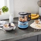 KitchenAid 3.5 Cup Food Chopper KFC3516VB, Blue Velvet