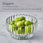Mikasa Estate Crystal Footed Bowl, 9 Inch