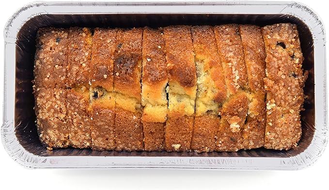 (600 Pack) Premium 2-LB Bread Loaf Baking Pans - 8.5" x 4.5" x 2.5" l Heavy Duty l Disposable Aluminum Foil Tins for Cakes Meatloaf Lasagna
