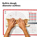 OXO Good Grips Non-Slip Silicone Pastry Mat with Built-In Measurements