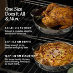 Our Place Large Titanium Always Pan Pro | 12.5" PFAS-Free Nonstick Frying Pan with Spatula | Chef-Grade Tri-Ply Stainless Steel & Aluminum Build | Induction & Oven-Safe up to 1000°F | Chrome