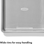 OXO Good Grips Non-Stick Pro Clear Coated Metal Bakeware Cake Pan 9 in Square, Baking Pan for Cakes, Brownies and Cookies