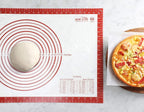 New Star 1029017 Non-Slip Silicone Pastry Mat, Extra Large with Measurements, 16x26'', NSF Certified