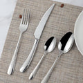 16 Piece Silverware Set,Stainless Steel Flatware Set Spoon and Fork Set for 4,Kitchen Utensil Cutlery Set Mirror Finish Dishwasher Safe Gift Package (silver)