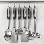 Home Hero Stainless Steel Kitchen Utensils Set - Heat-Resistant Silicone & Nonstick Tools - Durable Stainless Steel Kitchen Gadgets - Complete Kit Measuring Cups & Spoons - 41-Piece Set
