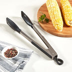 Cuisinart 12" Squared Head Silicone Tongs