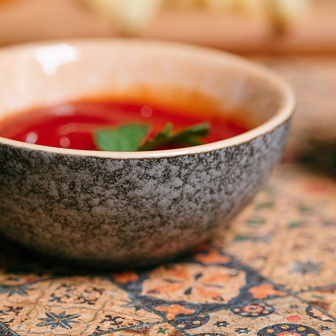 Brew To A Tea BTaT- Ceramic Dipping Bowls, 3.5 oz, 3.5 Inches, Soy Sauce Dish Ceramic, Small Serving Bowls for Side Dishes, Condiment, Sauces & Nuts, Chip-Resistant Dishwasher & Microwave Safe