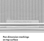 OXO Good Grips Non-Stick Pro Clear Coated Metal Bakeware Cake Pan 9 in Square, Baking Pan for Cakes, Brownies and Cookies