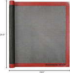 Perforated Silicone Baking Mat for Full Size Sheet Pan, Non-Stick Eclair Baking Mat for 18x26 Commercial Pan, Reusable Cookie Sheet Liner for Commercial Oven Use 1 PCS