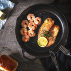 Utopia Kitchen Saute Fry Pan Pre-Seasoned Cast Iron Skillet With Lid, Frying Pan, Cast Iron Pan, Safe Grill Cookware for Indoor & Outdoor Use (1, Black, 10 Inch)
