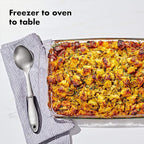 OXO Good Grips Freezer-to-Oven Safe 3 Qt Glass Baking Dish with Lid, 9 x 13